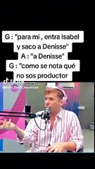Gastón Trezeguet y la confesión acerca de que la producción prefería a Isabel que a Denisse