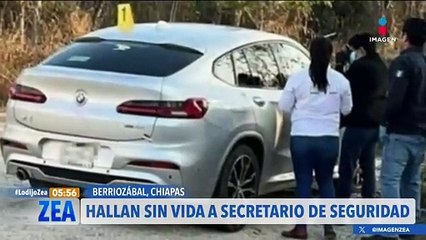 Hallan sin vida al secretario de Seguridad de Berriozábal, Chiapas