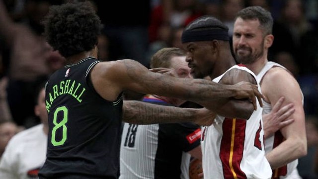 Jimmy Butler Y Otros Cuatro Jugadores Sancionados Por Una Pelea En La Cancha