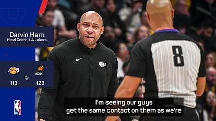 Inconsistency with officiating getting tougher to deal with - Ham