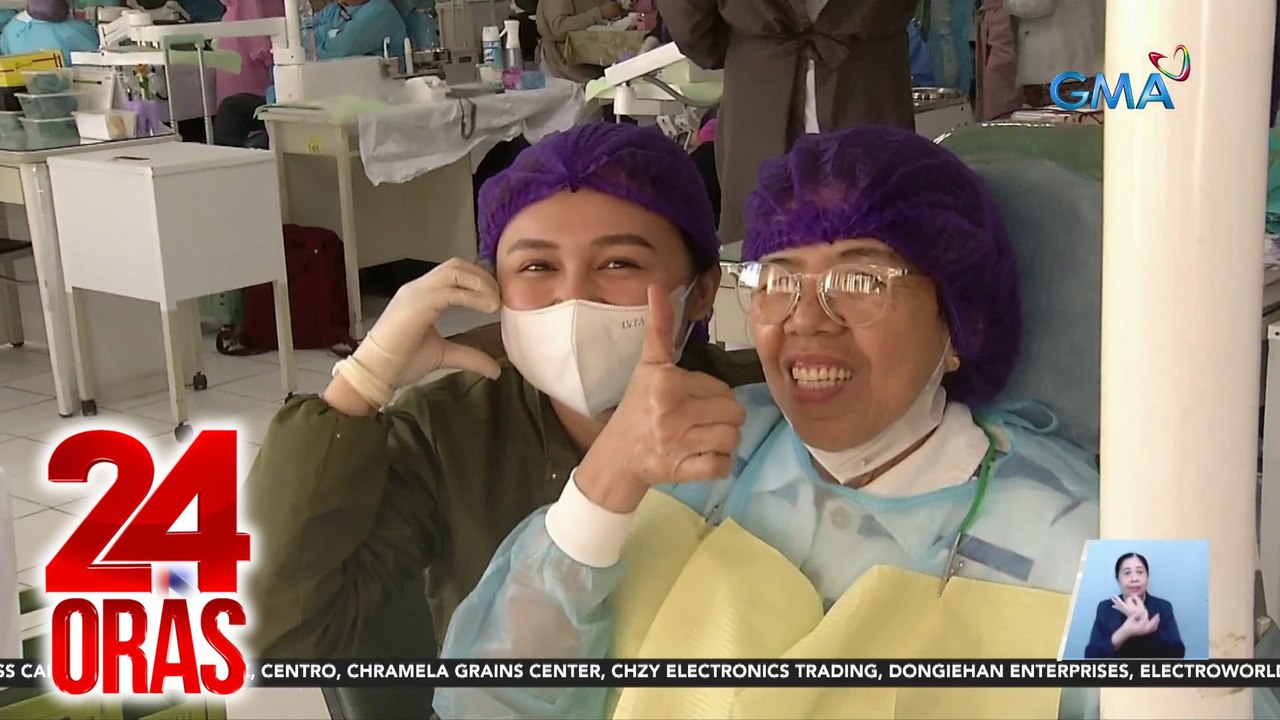 113 katao, nakatanggap ng libreng pustiso sa Ngiting Kapuso Project ng GMA Kapuso Foundation | 24 Oras