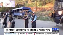 Antimotines frenan toma de carretera anunciada por patronatos en SPS