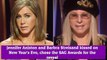 Jennifer Aniston and Barbra Streisand kissed on New Year's Eve, chose the SAG Awards for the reveal