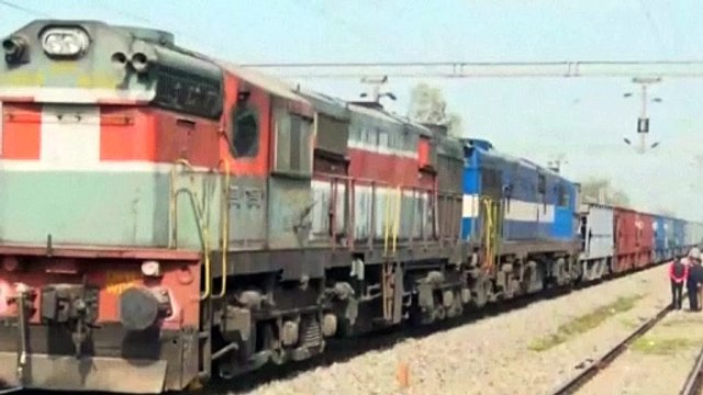 Un tren de mercancías recorre 70 km sin conductor en India