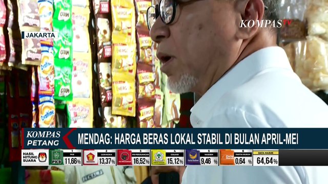Optimistis pada Produksi Musim Panen, Mendag Zulhas Targetkan Harga Beras Stabil di Bulan April-Mei