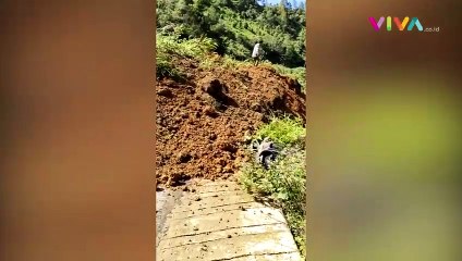 Video Tanah Longsor di Bastem Utara Luwu, 4 Orang Tewas