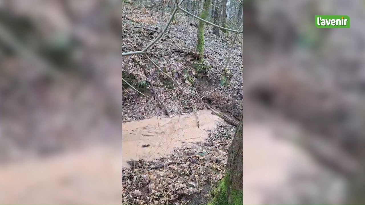 Une nouvelle fuite de bentonite sur le chantier d'Elia à Seraing
