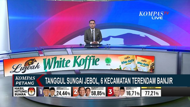 Sungai Meluap hingga Tanggul Jebol, 6 Kecamatan di Brebes Jateng Terendam Banjir!