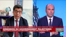 Démission du gouvernement palestinien : 
