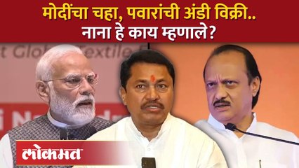 नाना पटोलेंची अजित पवारांवर बोचरी टीका, पाहा व्हीडिओ ...