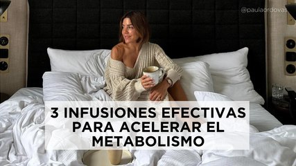 3 Infusiones efectivas para acelerar el metabolismo