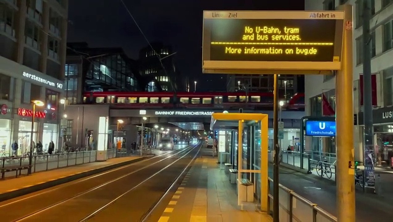 Streiks im Nahverkehr in Deutschland bis Ende der Woche