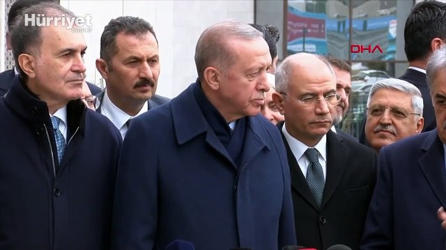 Cumhurbaşkanı Erdoğan, AK Parti Genel Merkezi'nde gazetecilerin sorularını yanıtladı