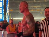 Randy orton got smile off air after Logan Paul cost the men's WWE Elimination chamber match