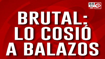 Discutió con su suegro y lo persiguió a tiros