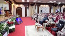 الفريق أول محمد زكى القائد العام للقوات المسلحة يلتقى عددًا من مقاتلى المنطقة المركزية العسكرية