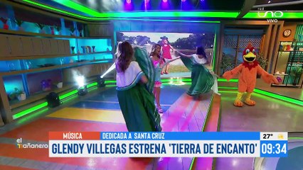 Glendy Villegas estrena "Tierra de encanto" dedicada a Santa Cruz