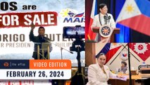 Rodrigo Duterte changes tone towards Marcos | The wRap
