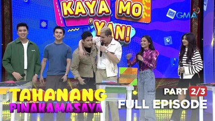 Tahanang Pinakamasaya: Cast ng "After All", maglalaro sa Kaya Mo Yan! (February 26, 2024) (Part 2/3)