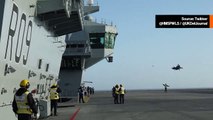 F-35 Lightning ステルス戦闘機がHMSプリンス・オブ・ウェールズに搭載されました