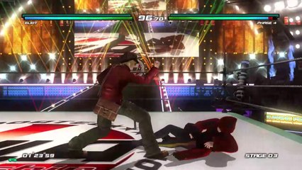 TAG TEAM ELIOT AND HELENA DEAD OR ALIVE 5 4K 60 FPS GAMEPLAY