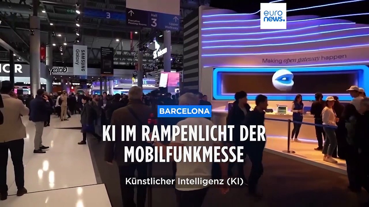 Barcelona: Künstliche Intellligenz im Rampenlicht der Mobilfunkmesse