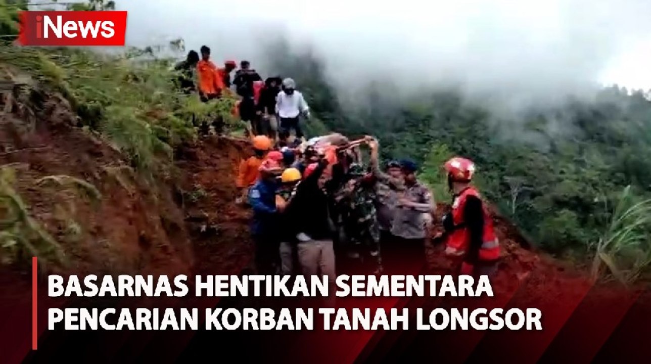 Pencarian Korban Tanah Longsor di Luwu Dihentikan Sementara oleh Basarnas