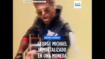 George Michael inmortalizado en una moneda en el Reino Unido