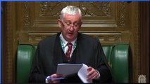 Why is Lindsay Hoyle under pressure in the Commons?
