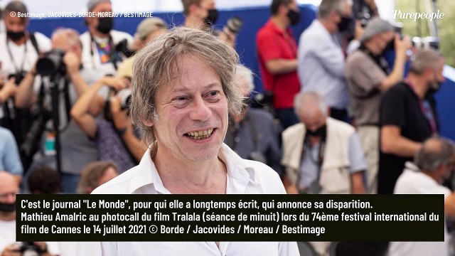 Mathieu Amalric en deuil : sa maman, la grande journaliste Nicole Zand, nous a quittés