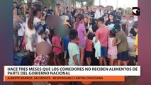 Hace tres meses que los comedores no reciben alimentos de parte del gobierno nacional