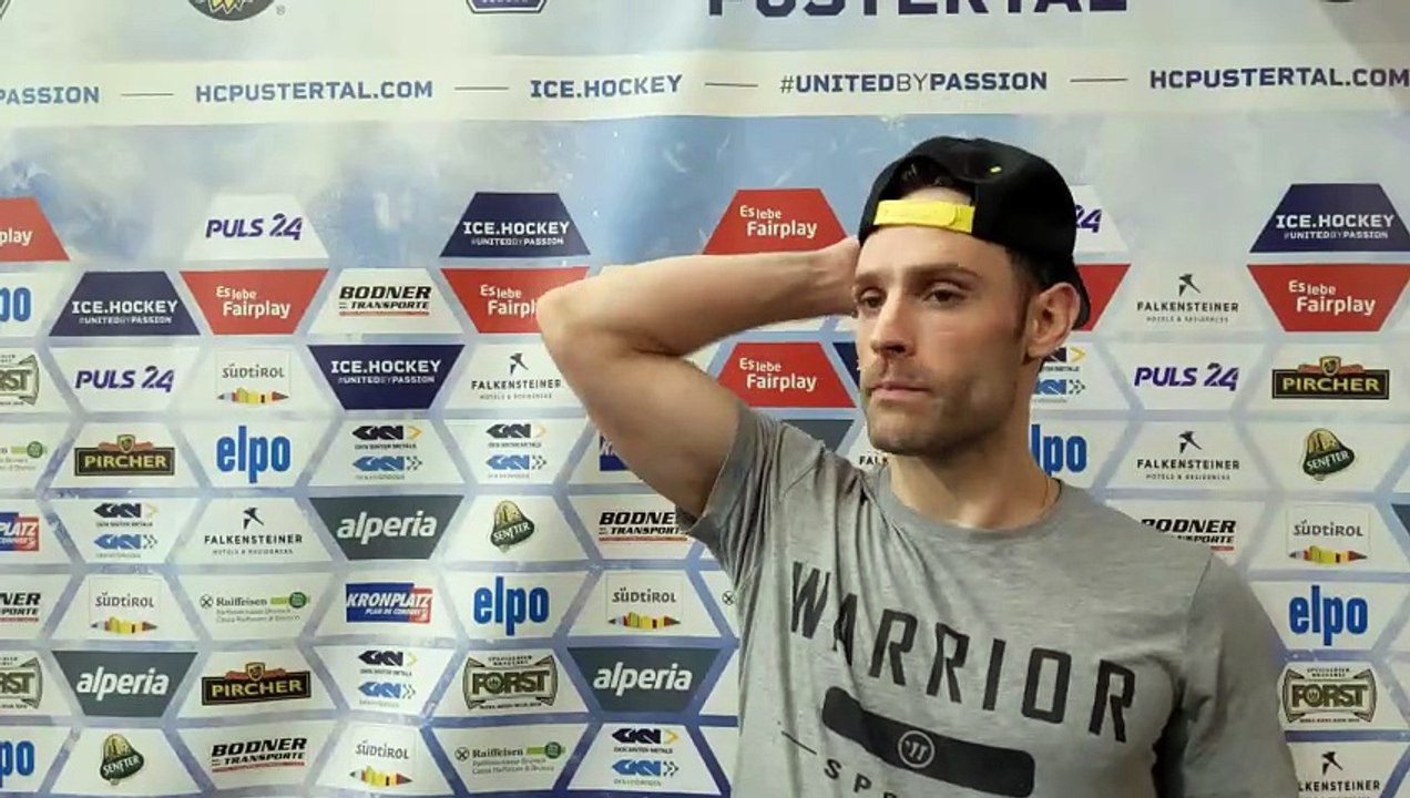 Daniel Catenacci (PUS) nach dem Sieg über Laibach