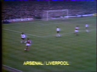 ARSENAL  - LIVERPOOL  - 1976 - SAISON  1976/1977  -
