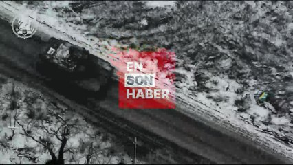 ABD'nin Ukrayna'ya gönderdiği Abrams tankları ilk kez sahada