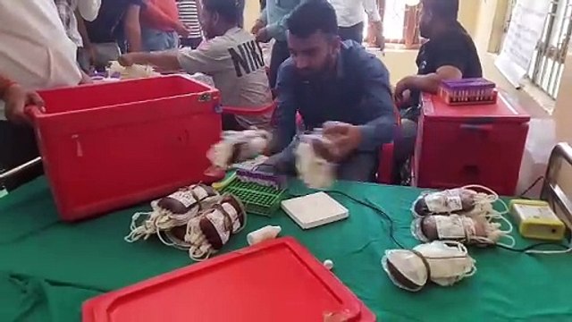 शहरवासियों ने खूब दिखाया रुझान, 7 घंटे में 270 जनों ने किया रक्तदान
