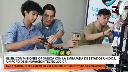 Tras un verano sin pausa por distintas capacitaciones, el Silicon Misiones organiza con la Embajada de Estados Unidos, un foro de innovación tecnológica