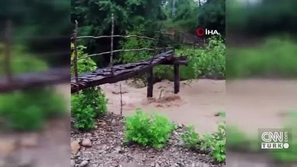 Aktaş köyünün "sırat" köprüsü