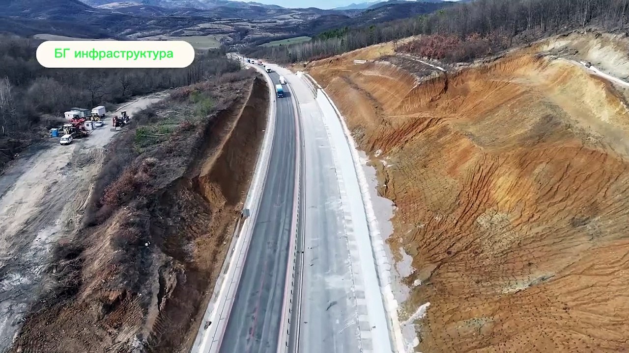 240224 Скоростен път Ботевград-Мездра - БГ инфраструктура