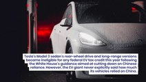 Less Than Half Of Tesla's Latest Model 3 Parts Are Made In North America, NHTSA Filing Reveals