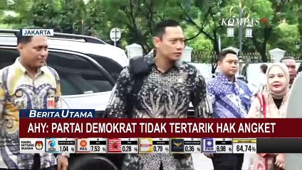Buka Suara soal Hak Angket Kecurangan Pemilu, AHY: Demokrat Tidak Ikut-ikutan