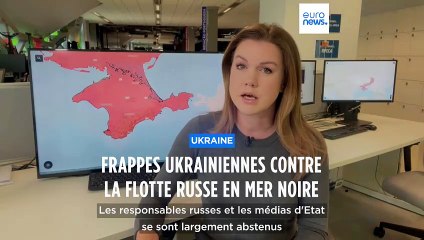 Les tactiques russes en mer Noire "pas à la hauteur", selon le ministère britannique de la Défense