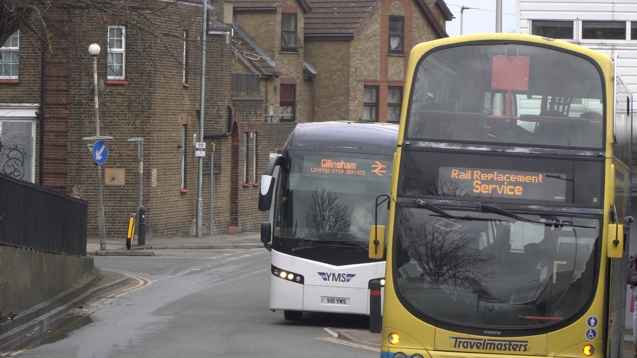 Kent travel disruption as Newington landslip causes rail delays