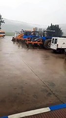 امطار الخير و الحمد لله بالمنطقة الشمالية   pluie sur le Maroc