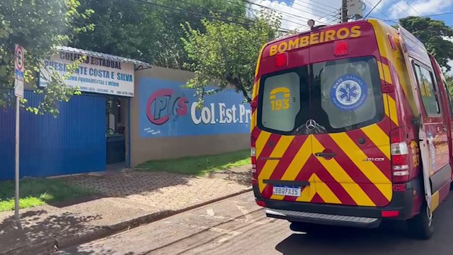 Adolescente sofre fratura no braço após cair no Colégio Costa e Silva