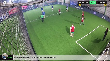 But de Adrien PAGANI - WOLVES FIVE UNITED