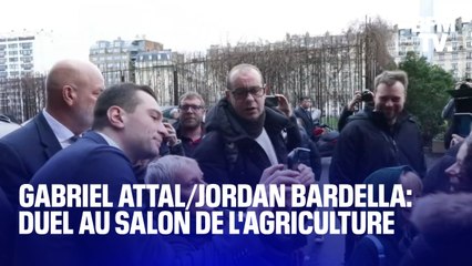 Gabriel Attal/Jordan Bardella: duel au Salon de l'agriculture