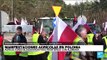 Informe desde Medyka: agricultores polacos protestan contra la importación de alimentos de Ucrania