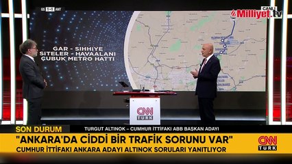 Ankara adayı Turgut Altınok CNN TÜRK'te açıkladı! 'Ankara'yı metro ağlarıyla öreceğiz'