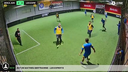 But de mathieu Bertranine - LES EXPERTS
