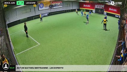 But de mathieu Bertranine - LES EXPERTS